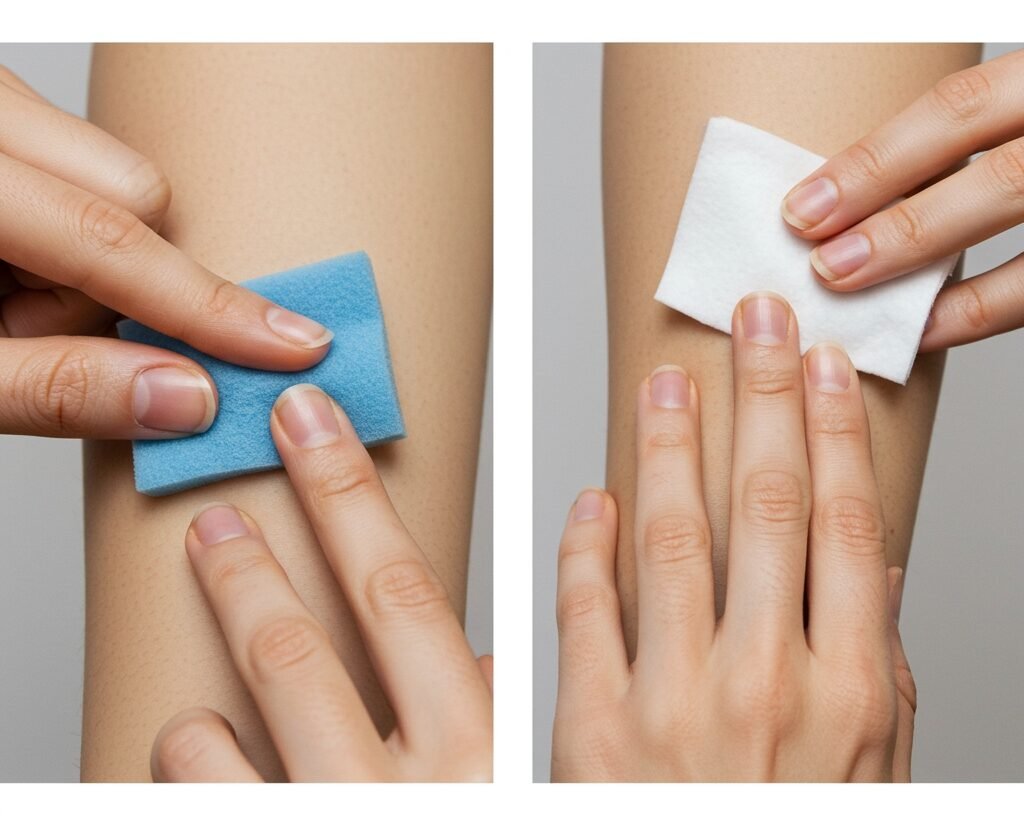 how to apply temporary temporary tattoo; how to remove temporary temporary tattoo; temporary temporary tattoo application tips - S how to apply temporary temporary tattoo; how to remove temporary temporary tattoo; temporary temporary tattoo application tips - Split view shows applying temporary tattoo with damp sponge and removing it.
